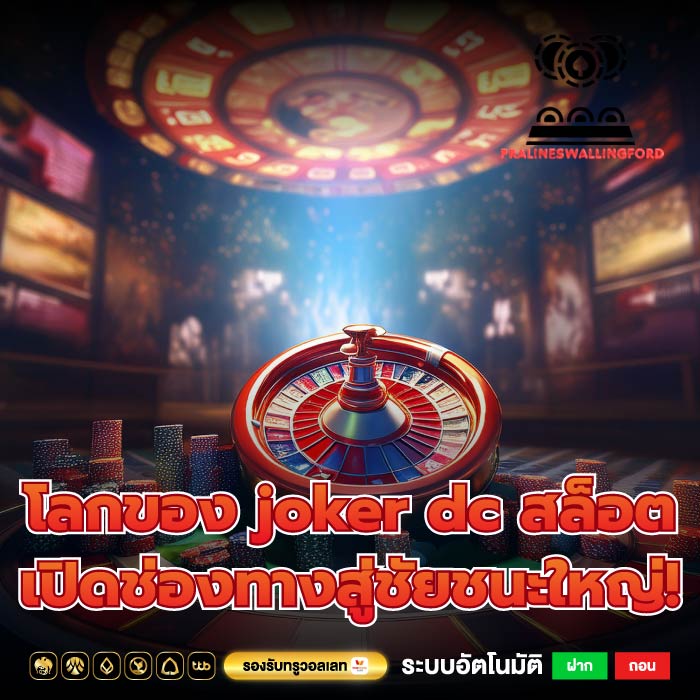 โลกของ joker dc สล็อต เปิดช่องทางสู่ชัยชนะใหญ่!